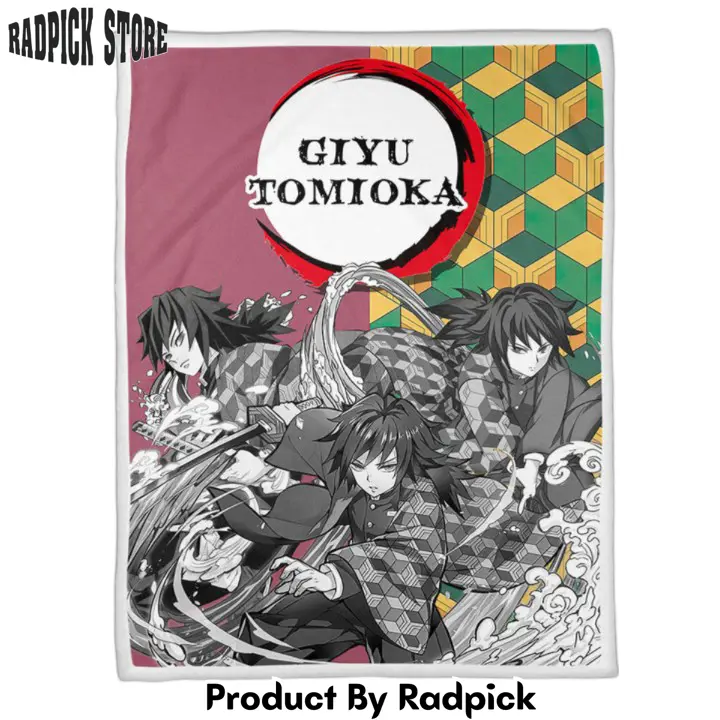 Giyu tomioka blanket custom anime uniform costume mix manga style  rp0152794
